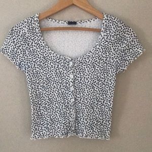 Brandy Melville floral top